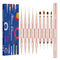 9Pcs Nail Art Brushes Set, Professional Double-Ended Acrylic Liner Detail Brushes for Gel Polish Art Nail, 3D Art Nail Dotting Brush Pen for Manic...
