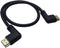CERRXIAN 0.5m High Speed HDMI 2.0 HDMI Left Angle Male to HDMI Right Angle Male Short Cable Ultra HD 4k x 2k HDMI Cable Supports Ethernet, 3D, 4K ...