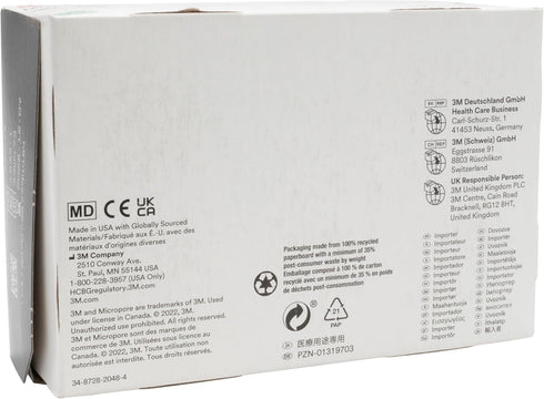 3M Medical & Surgical (n) Micropore Surgical Tape White 1 X 10 Yards Bx/12...