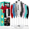 PowerLix Milk Frother Handheld Battery Operated Electric Whisk Beater Foam Maker For Coffee, Latte, Cappuccino, Hot Chocolate, Durable Mini Drink ...