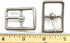 Dangerous Threads Center BAR Buckle Buckles 3/4" Nickel Finish 16 Pieces...