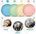 Gerrii 12 Pieces Whisker Fatigue Relief Cat Bowl 6 Inch Shallow Cat Food Dish Cat Wet Feeding Bowls Wide and Small Pet Plate for Kittens and Short...