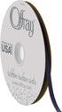 Offray 1/4" Wide Double Face Satin Ribbon, 100 Yards, Navy Blue...