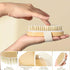 4pcs Dry Brushing Body Brush, Natural Bristle Dry Skin Exfoliating Brush Body Scrub for Flawless Skin, Cellulite Treatment, Lymphatic Drainage and...