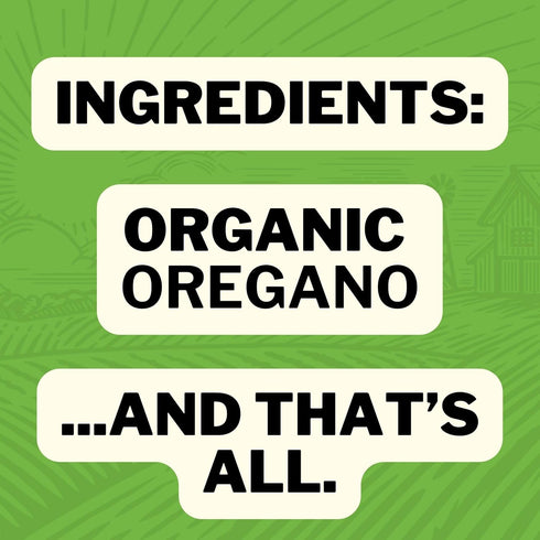FreshJax Organic Crushed Oregano Leaves – 1.1 oz Bottle, Non-GMO, Gluten-Free, Keto, Paleo, Kosher, No Preservatives – Dried Oregano Flakes for Co...