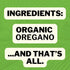 FreshJax Organic Crushed Oregano Leaves – 1.1 oz Bottle, Non-GMO, Gluten-Free, Keto, Paleo, Kosher, No Preservatives – Dried Oregano Flakes for Co...