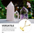 Kichvoe Metal Display Stand Holder Display Easel Stands for Gemstones Minerals Agate Slabs Plates Rock Seashell Sphere Crystal Ball Eggs Crystals ...