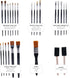 Hello, Artist! 25 Piece Craft Brush Value Pack, Suitable for All Creatives, for Use with Acrylic, Watercolor, Tempera, Gouache, and More...