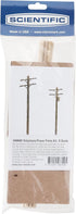 Telephone Pole Kit, O Scale, By Scientific...