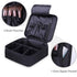 Narwey Travel Makeup Bag Large Cosmetic Bag Makeup Case Organizer for Women (Black-New)...