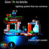 Led Lighting Kit for Lego 21166 Zombie Cave- Compatible with Lego Building Blocks Model- Not Include Lego Set(RGB Voice-Control Version)...