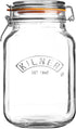Kilner Swing Top Square Glass Jar | 1.5L...