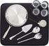 16 x 18 Premium Dish Drying Mat Super Absorbent Microfiber Kitchen Counter Mat, Dish Drainer, Dual Surface (Black)...