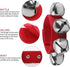 6 Pcs Wrist and Bells Musical Rhythm Toys,Wrist Bells Foot Bells Ring Toy Instrument Percussion Toy for Kids...