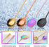 8 Pieces Long Handled Iced Tea Spoons, Stainless Steel Cocktail Stirring Spoons, 7.48 Inch Ice Cream Spoon, Iced Tea Spoon,Cocktail Stirring,Tea, ...