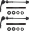 2 Pairs Quick Release Skewers, Aluminum Alloy Mountain Bike Axle Wheel Hub Fit Front and Rear Clip Bolt Lever Axle Bicycle Front Axle Hollow Hub A...