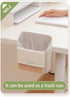 Small Broom and Dustpan Set, Portable Hand Whisk Broom Brush, Mini Hanging Trash Can,Soft Bristle Household Brooms with Dust Pan Combo Set for Cle...
