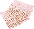 MaitianGuyou 1st Birthday Girl Decoration,Baby Shower Party Supplies Disposable Tableware Sets Includes Paper Plates Cups Straws And Napkins for B...