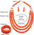 Fashion Handmade Bead Multilayer Statement Necklace Bracelet Earrings Jewelry Set...