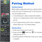 Voice Remote Control Replacement fit for Sony Smart TV XBR-49X700D XBR-55X700D XBR-65X750D XBR65X850E XBR75X850E XBR49X800E XBR55X800E XBR55X806E ...