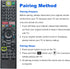 Voice Remote Control Replacement fit for Sony Smart TV XBR-49X700D XBR-55X700D XBR-65X750D XBR65X850E XBR75X850E XBR49X800E XBR55X800E XBR55X806E ...