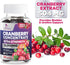 Cranberry Gummies - Urinary Tract Health Gummy + Vitamin C - 25,000mg - Triple Strength Cranberry Concentrate Extract Supplement Pills, Ultimate P...