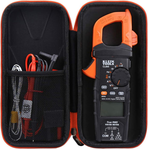 Aproca Hard Travel Storage Carrying Case for Klein Tools CL800 Digital Clamp Meter...