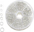 Silver Jump Rings for Jewelry Making 970Pcs Stainless Steel Jump Rings O Ring Mental Open Jump Rings Connectors Necklace Repair Kit, 4mm 5mm 6mm 7...