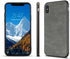 SALAWAT for iPhone Xs Case Slim Shock Proof Phone Cover Lightweight Premium PU Leather TPU Bumper PC Protection for iPhone X 5.8 inch (Gray)...