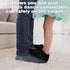 SATINIOR 4 Pairs Over Sneaker Dance Shoe Socks Dance Shoe Covers Ballroom Dancing Socks...