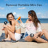 Mini Handheld Fan, Small Personal Portable Fan with USB Rechargeable Battery Operated Desk Electric Fan for Travel Office Room Household Kids Girl...