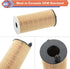 2 Pcs Oil Filter Compatible With 2016-2023 118i 230i 330i 430i 530i 740e X3 X4 Z4 GR Supra, Replace#HU6014Z, HU6014/1Z, 11428575211...