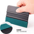 FOSHIO Vinyl Wrap Squeegee 4 Inch with Micro Fiber Suede Felt Edge, Vinyl Scraper for Window Tinting, Sign Making and Sticker Wrap Application Too...