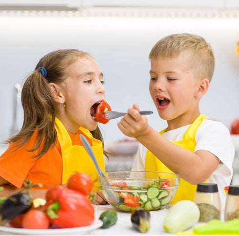 Knives Spoons and Forks Set, Wheat Straw Cutlery Set, Reusable Flatware Set for 5, Utensils for Party, Travel, Work, Picnic, Camping or Daily Use ...