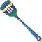 Totally Bamboo Baltique Mumbai Collection 12-1/2" Wooden Slotted Spatula, Safe for Nonstick...