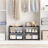 3 Tier Small Shoe Rack, Narrow Stackable Kids Toddler Adult Shoe Storage Organizer Shelf for Closet Floor Front Door Entrance Entryway, Free Stand...