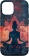 iPhone 13 Pro Lotus flower yoga phone Case...