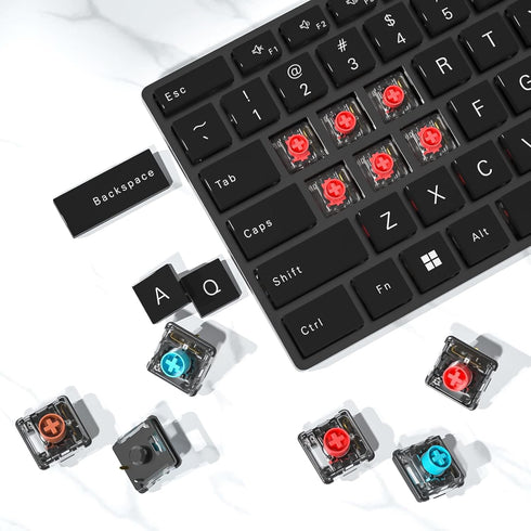 Kailh Choc Low Profile V2 Brown Keyboard Switches,Tactile RGB SMD 43gf Switch for MX Mechanical Gaming Keyboard (V2 Brown 10Pcs)...