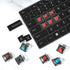 Kailh Choc Low Profile V2 Brown Keyboard Switches,Tactile RGB SMD 43gf Switch for MX Mechanical Gaming Keyboard (V2 Brown 10Pcs)...