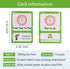 20 Analog Clocks Telling Time Flashcards Educational Learning Toys Toddlers Kids Learning Pocket Cards Kindergarten Supplies...
