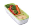 Joie Snack On The Go Divided Container, Two Compartment Storage Box Keeps Foods Separate, Leakproof and Airtight, Ideal for Veggies and Dip or Che...