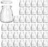 KAMOTA Glass Yogurt/Pudding Jars With PE Lids, Ideal for Jam, Honey, Wedding Favors, Shower Favors 40 PACK 4 oz Clear, (150ml)...