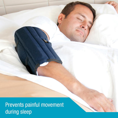 Brownmed - IMAK RSI Elbow PM - Elbow Brace & Immobilizer for Nighttime - Removable Splint for Cubital Tunnel Syndrome & Ulnar Nerve Support - Stab...