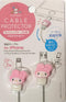 Kasoyo Sanrio My Melody Cable Protector Cell Phones Accessories 2pcs Set for iPhone (Lightning Cable)......