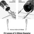 NEEWER Stainless Steel Lens Spanner Wrench, Professional Curved Double Sided Pointy/Flat Tips Lens Removal Tool with Four Screws, Lens Repairing O...