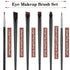 30 Pcs Eyeliner Brush Set Gel Angled Eye Liner Brush Fine Flat Slanted Eyebrow Brushes Define Brow Brushes Thin Makeup Brushes Tool for Women Girl...