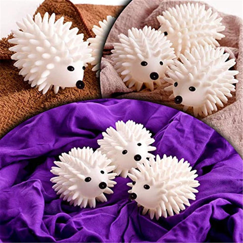 YJYdada Cleaning Supplies,3pcs Hedgehog Dryer Ball Reusable Dryer for Dryer Machine Anti Static Ball (White)...