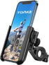 Upgraded Bike Phone Mount 360° Rotatable Universal Bicycle Motorcycle Scooter Bike Accessories Handlebar Phone Clip Holder for Any Smartphones Bet...
