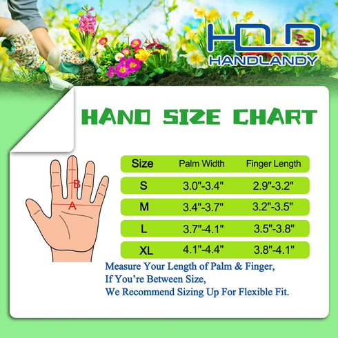 HANDLANDY Rose Pruning Gloves for Men & Women, Long Thorn Proof Gardening Gloves, Breathable Pigskin Leather Gauntlet, Best Garden Gifts & Tools f...