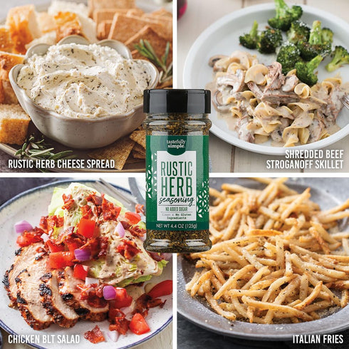 Tastefully Simple Rustic Herb Seasoning, 4.4 Ounce...